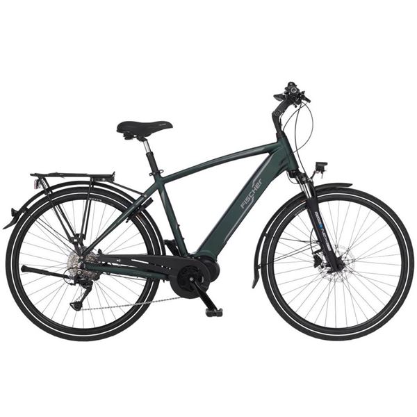 Vélo tout chemin électrique homme Fischer Viator 4.0i vert