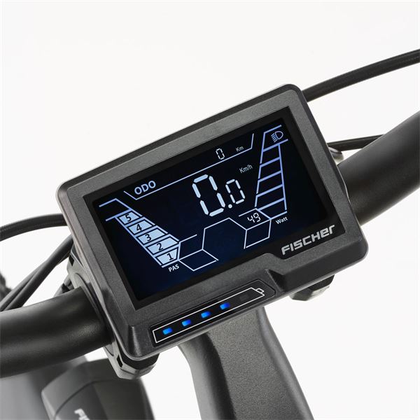 Vélo tout chemin électrique homme Fischer Viator 4.0i vert