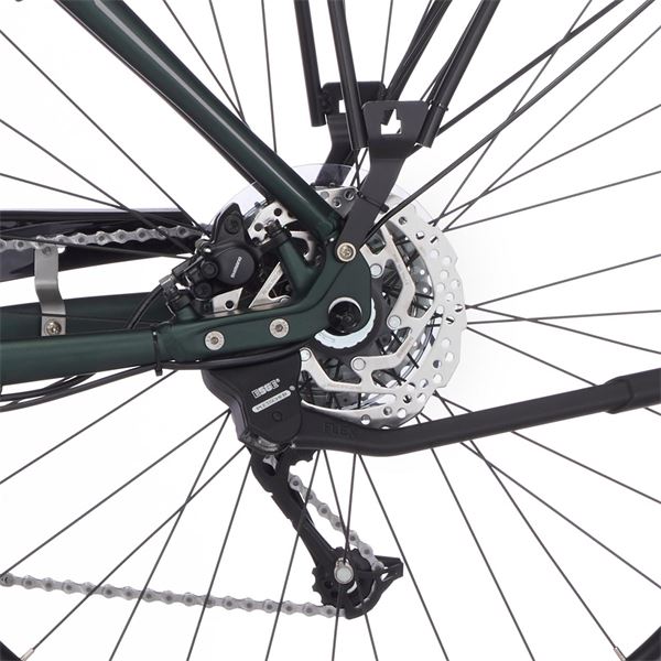 Vélo tout chemin électrique homme Fischer Viator 4.0i vert