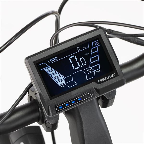 Vélo ville électrique mixte Fischer Cita 4.0i gris