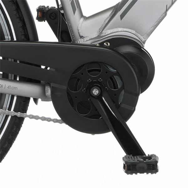 Vélo ville électrique mixte Fischer Cita 4.0i gris
