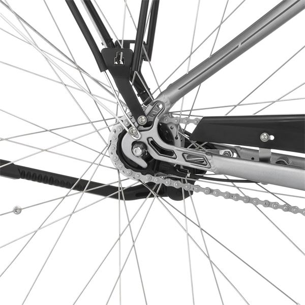 Vélo ville électrique mixte Fischer Cita 4.0i gris