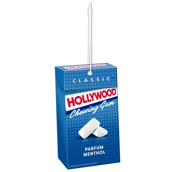 Désodorisant voiture carte parfumée HOLLYWOOD Menthol