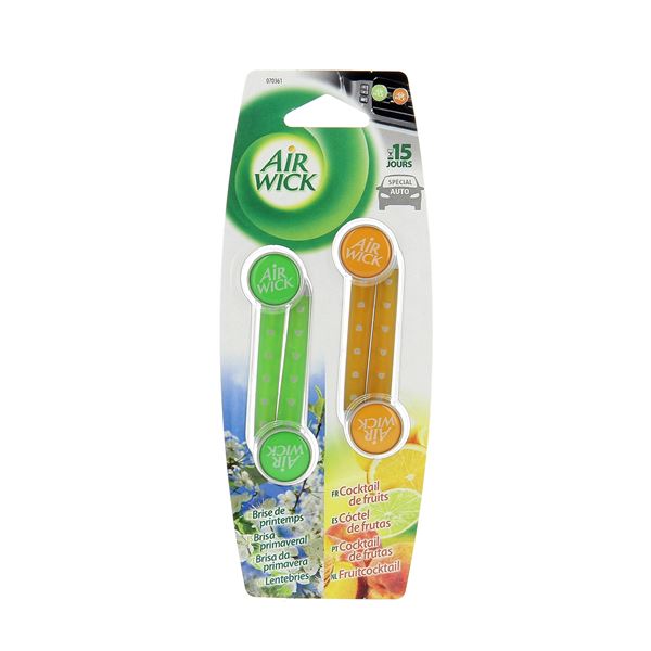Désodorisant voiture 4xSTICKS FRUITS/BRISE Air Wick