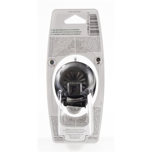 Désodorisant duo membrane Pêche/Fraicheur d'été Air Wick