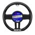 Couvre-volant méplat et liserés gris SPARCO