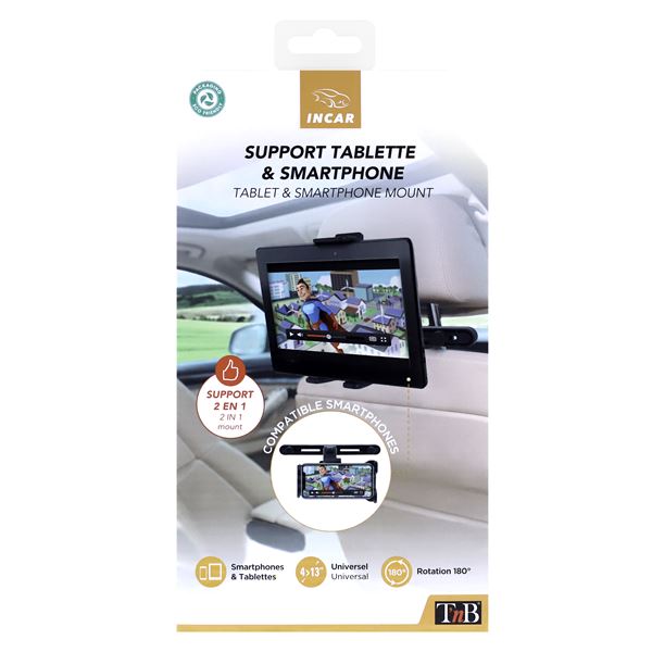 Support Pince pour Tablette et Smartphone T'nB