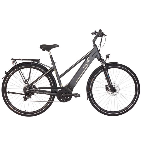 Vélo tout chemin électrique femme Fischer Viator 5,0i gris