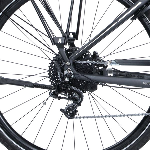 Vélo tout chemin électrique femme Fischer Viator 5,0i gris