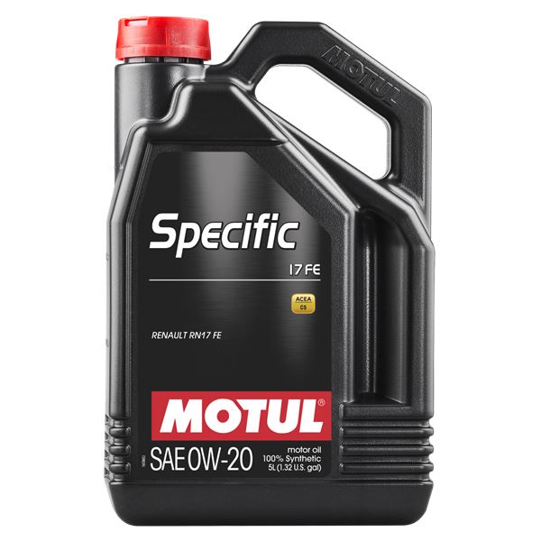 Huile moteur MOTUL Specific Renault RN17 FE essence/diesel 0W20 5L