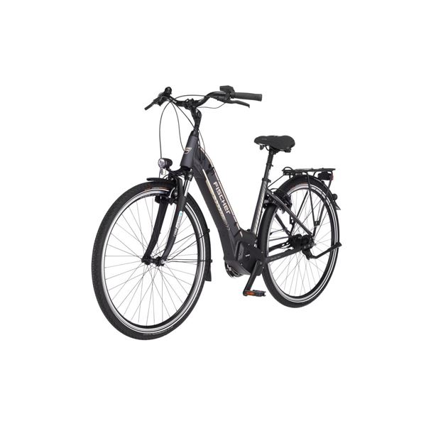 Vélo ville électrique mixte Fischer Cita 5.0i gris