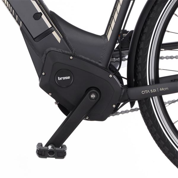 Vélo ville électrique mixte Fischer Cita 5.0i gris