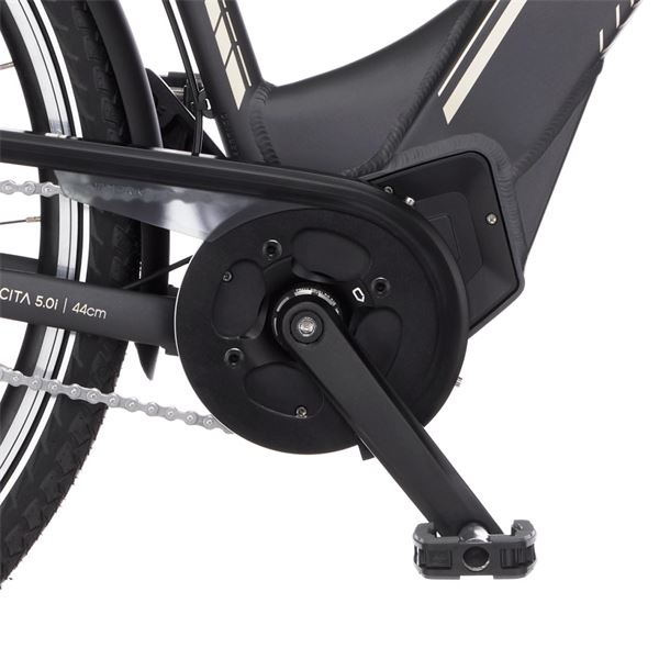 Vélo ville électrique mixte Fischer Cita 5.0i gris