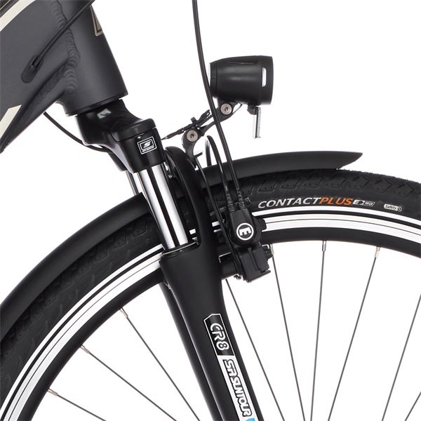 Vélo ville électrique mixte Fischer Cita 5.0i gris