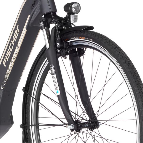 Vélo ville électrique mixte Fischer Cita 5.0i gris