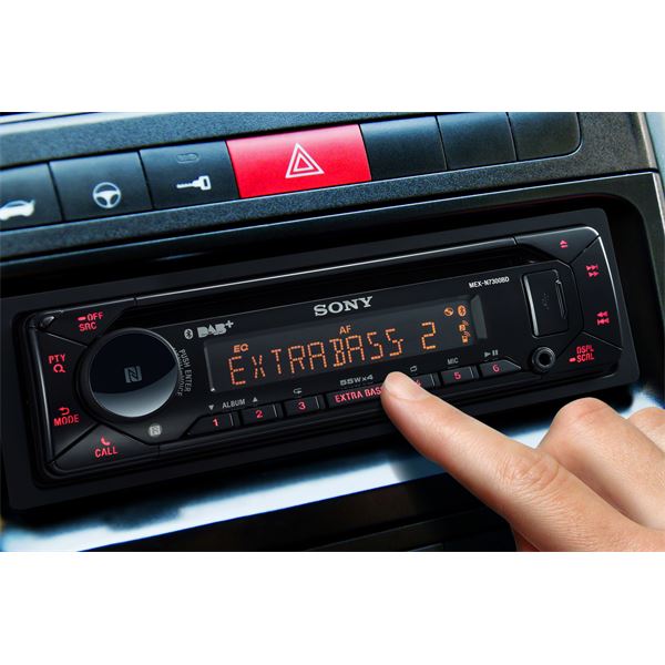 Autoradio Sony MEX-N7300KIT avec antenne DAB+ - CD Bluetooth
