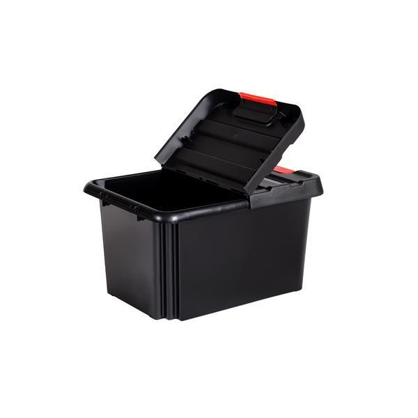 Bac de rangement avec couvercle 58L EDA
