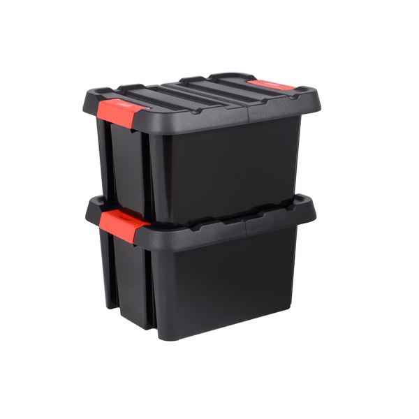 Bac de rangement avec couvercle 58L EDA