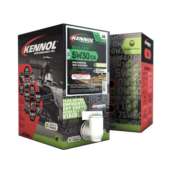 Huile moteur KENNOL Ecobox Essence/Diesel 5W30 C4 5L