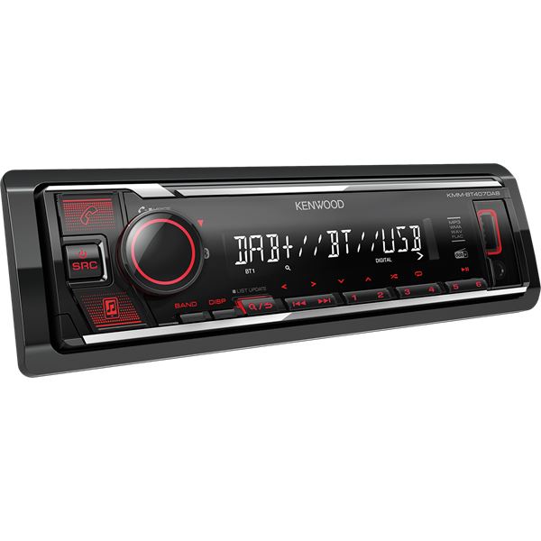 Autoradio KMM-BT407DAB + Antenne DAB+ Kenwood