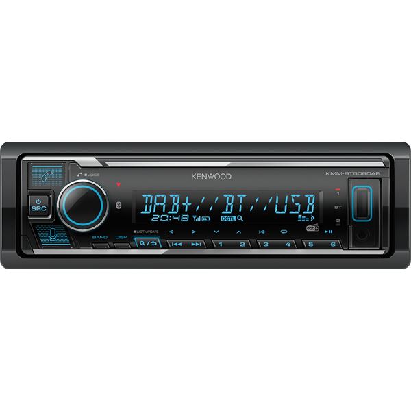 Autoradio KMM-BT506DAB + Antenne DAB+ Kenwood