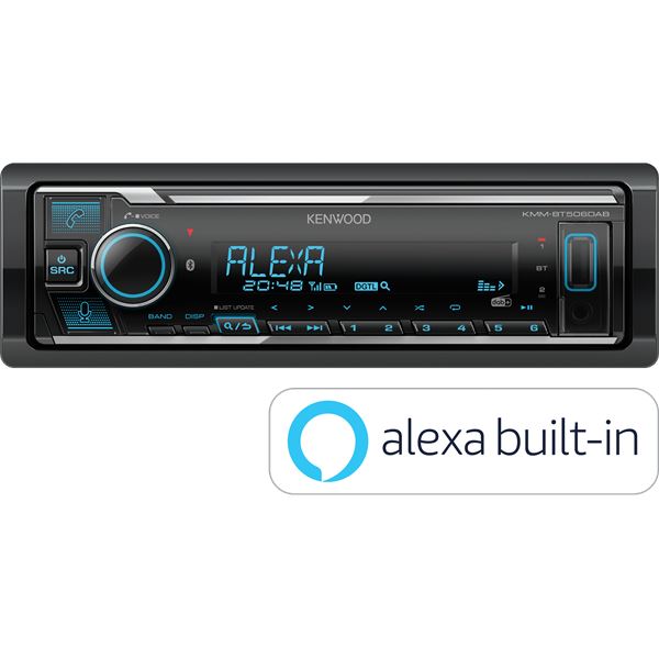 Autoradio KMM-BT506DAB + Antenne DAB+ Kenwood