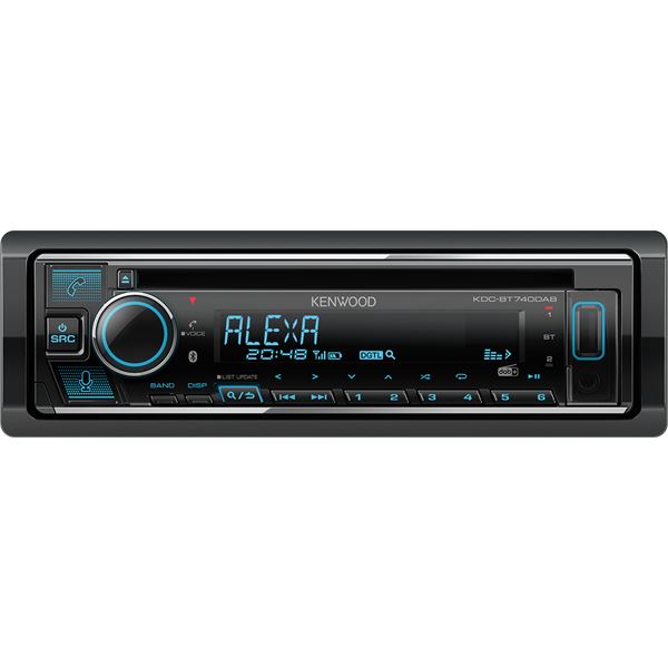 Autoradio KDC-BT740DAB + Antenne DAB+ Kenwood
