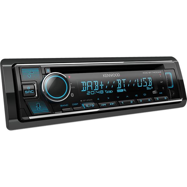 Autoradio KDC-BT740DAB + Antenne DAB+ Kenwood