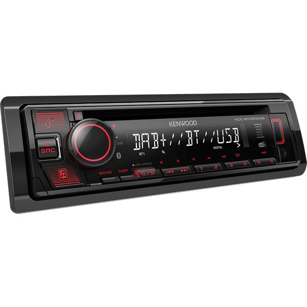 Autoradio KDC-BT450DAB + Antenne DAB+ Kenwood
