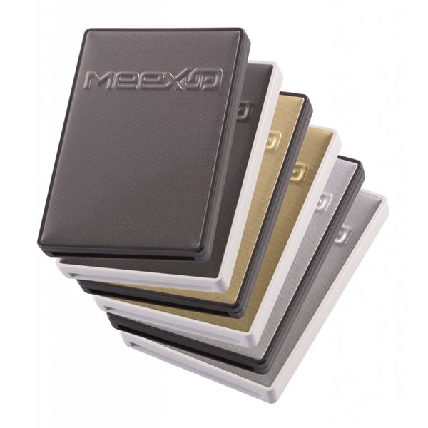 Porte 4 cartes MEEXUP anthracite
