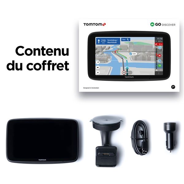 GPS TomTom GO Discover 7" Monde