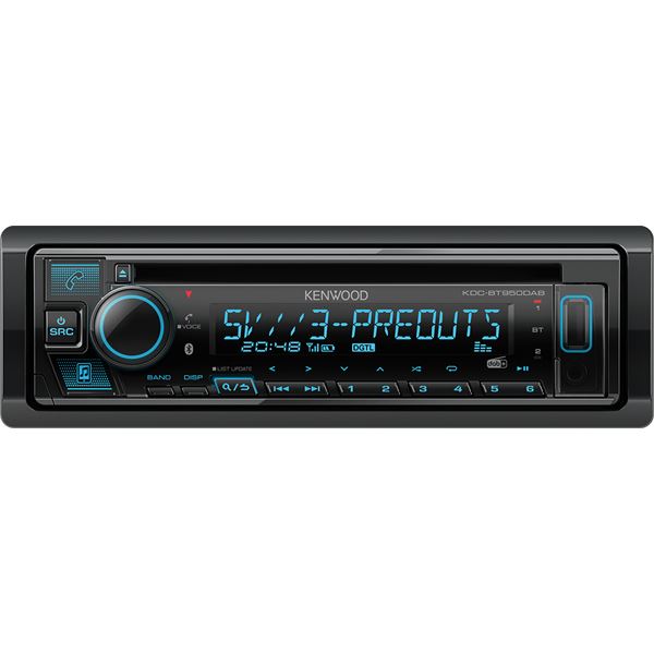 Autoradio KDC-BT950DAB + Antenne DAB+ Kenwood