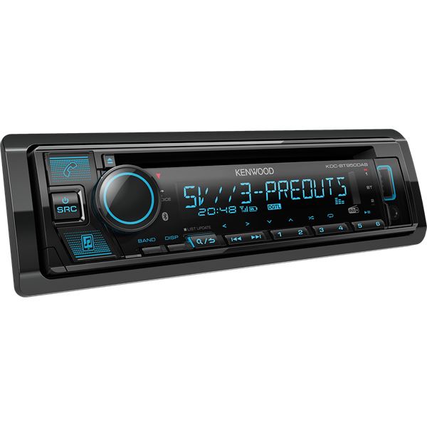 Autoradio KDC-BT950DAB + Antenne DAB+ Kenwood