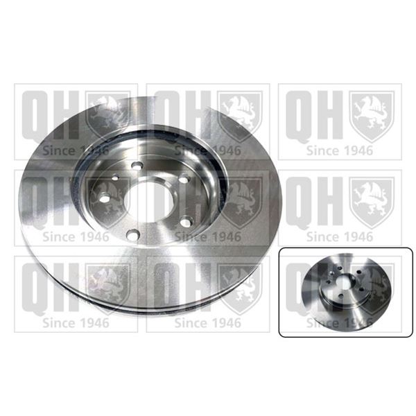 1 disque de frein avant Quinton Hazell BDC6159