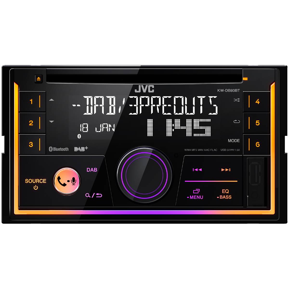 Autoradio Kw-db93bt Jvc