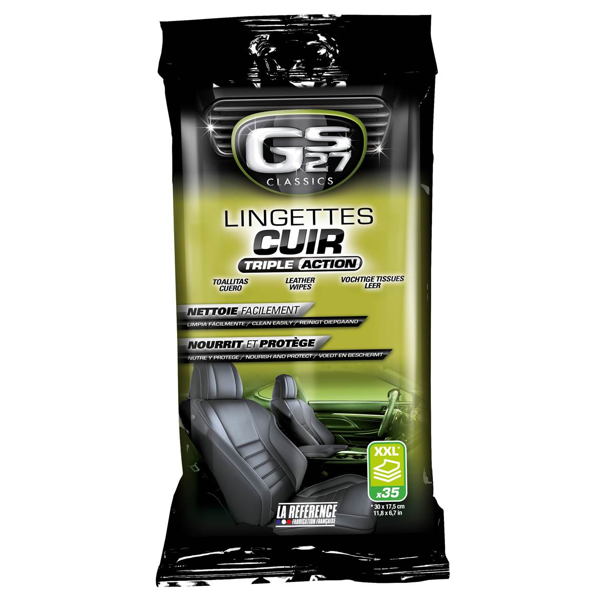 Lingettes Cuir X35 Gs27 Classics