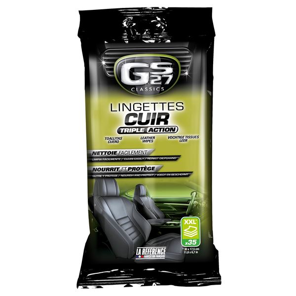 Lingettes cuir x35 GS27 Classics