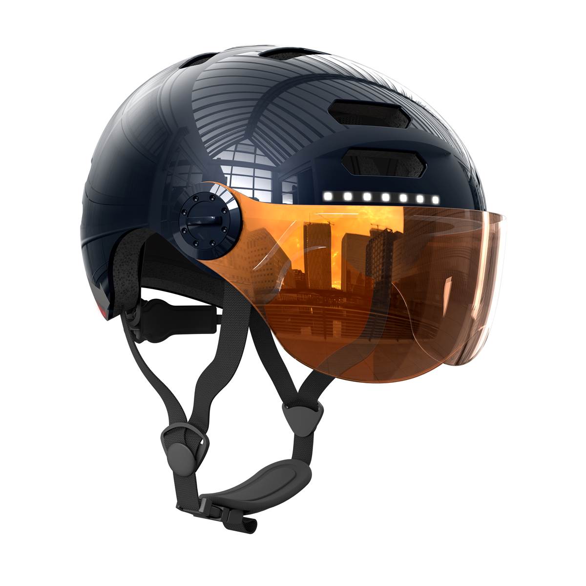 Casque De Protection Smart Made For Xiaomi Bleu Taille L