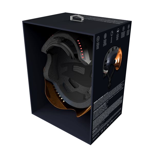 Casque de protection Smart Made For Xiaomi Bleu Taille L