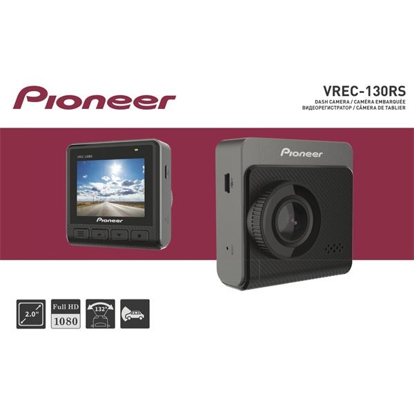 CAMERA DASHCAM VREC-130RS PIONEER