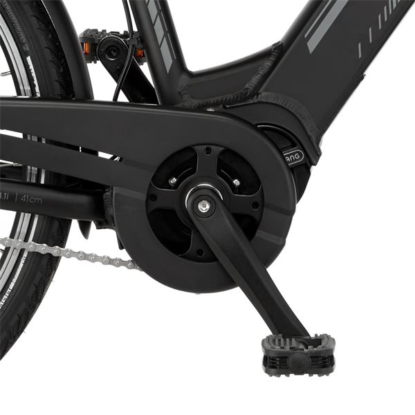 Vélo ville électrique mixte Fischer Cita 4.1i noir mat