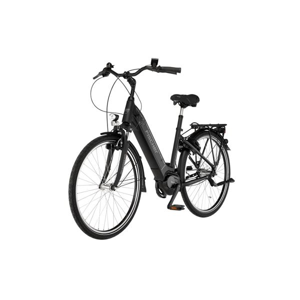 Vélo ville électrique mixte Fischer Cita 4.1i noir mat