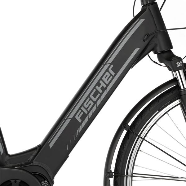 Vélo ville électrique mixte Fischer Cita 4.1i noir mat