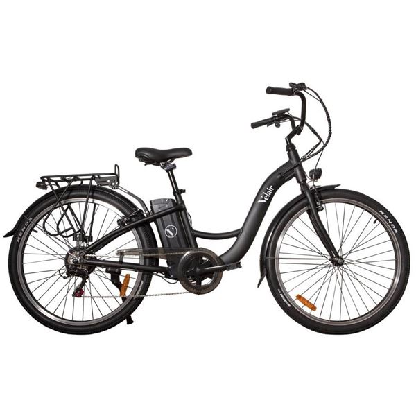 Vélo ville électrique City Velair Noir