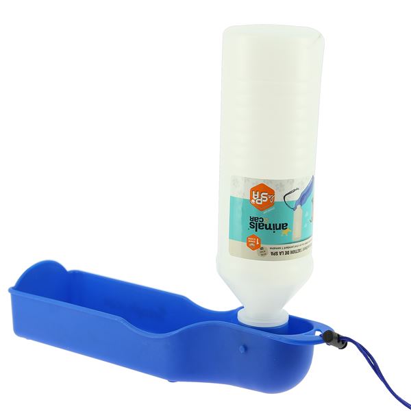 Gourde de voyage avec abreuvoir pour animaux ANIMALS&CAR