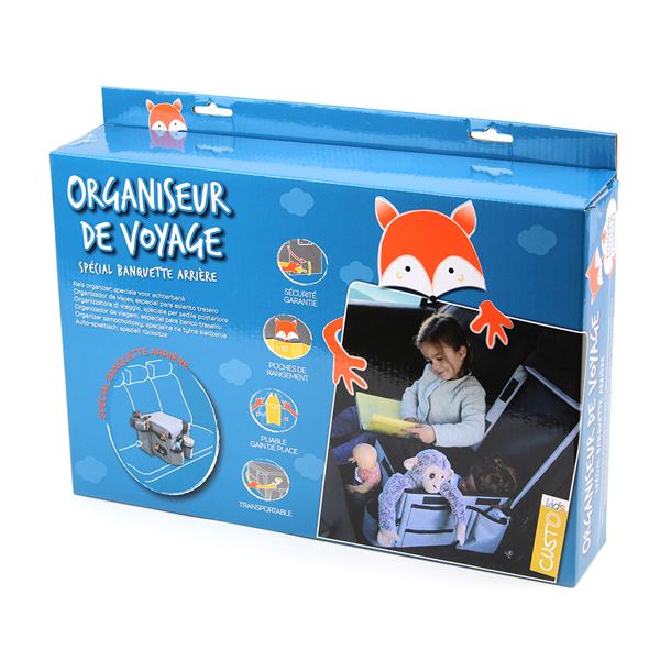 Boite de rangement accoudoir CUSTO KID