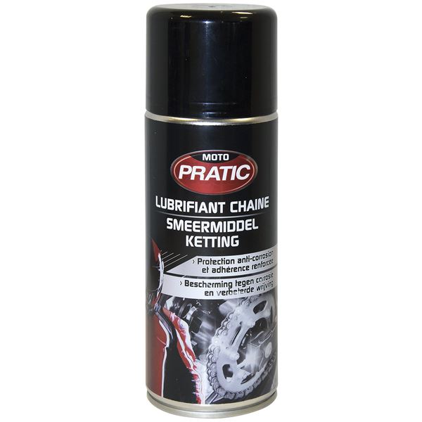 Lubrifiant chaine 400 ml Moto Pratic