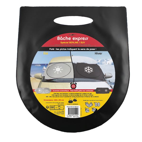 BÂCHE POP-UP BERLINE DANS POCHE PVC