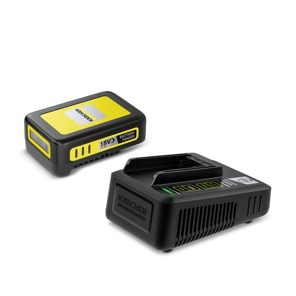 Set batterie power 18V + chargeur rapide KARCHER
