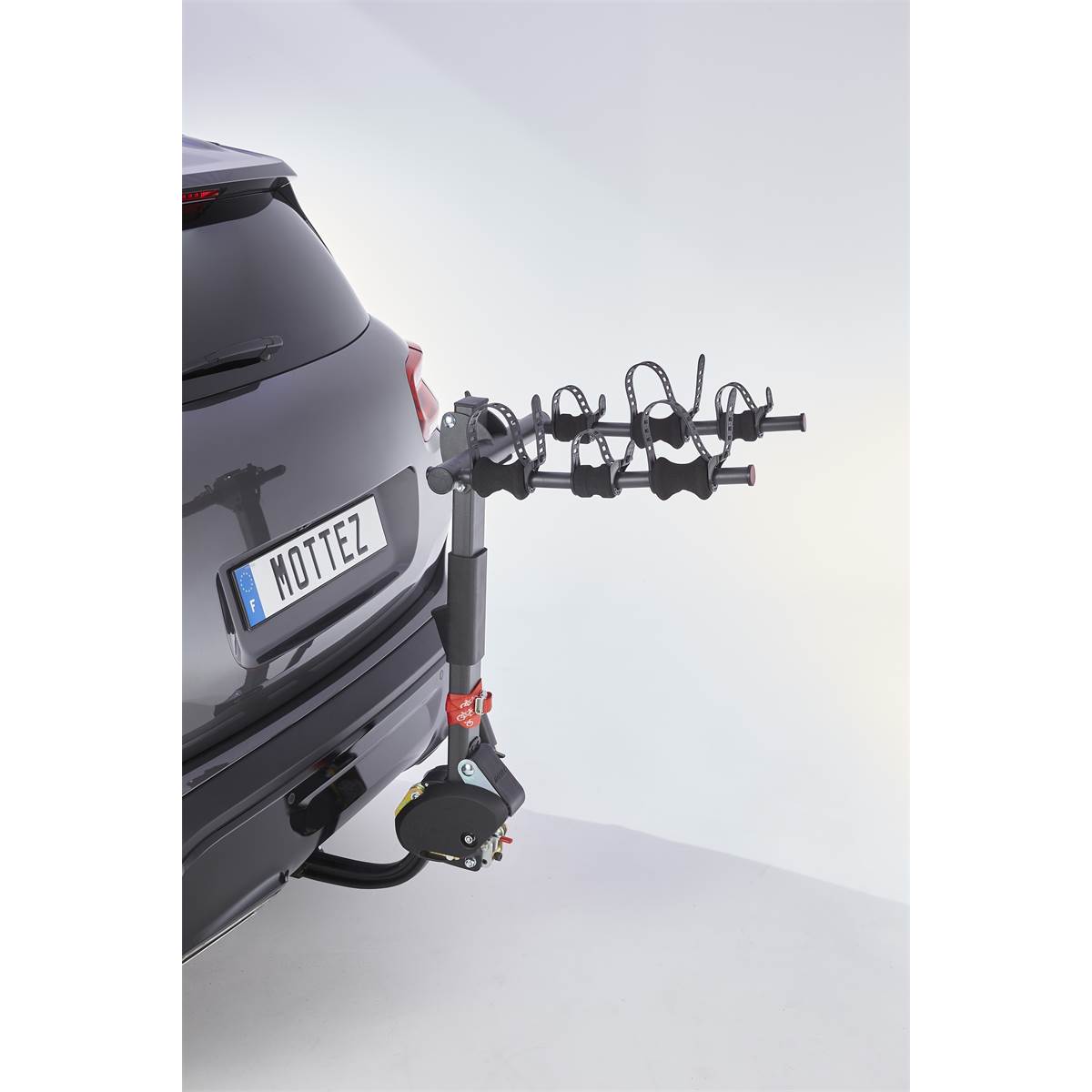 Porte-vélos Attelage Suspendu Mottez Hercule - 3 Vélos